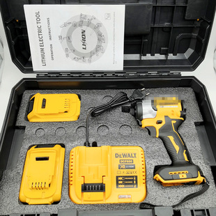 Deweidowei Brushless Lithium Driver Household Electric Screwdriver Electric Drill Rechargeable Screwdriver