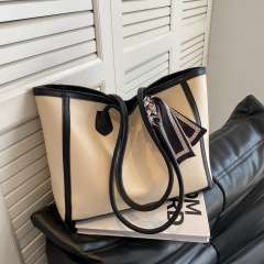 大容量包包女2023新款高級質感通勤大包時尚百搭單肩托特包購物袋