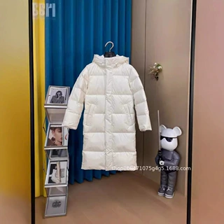 莆田高版本ML13超长款羽绒服申敏儿同款男女情侣款面包服夹克外套