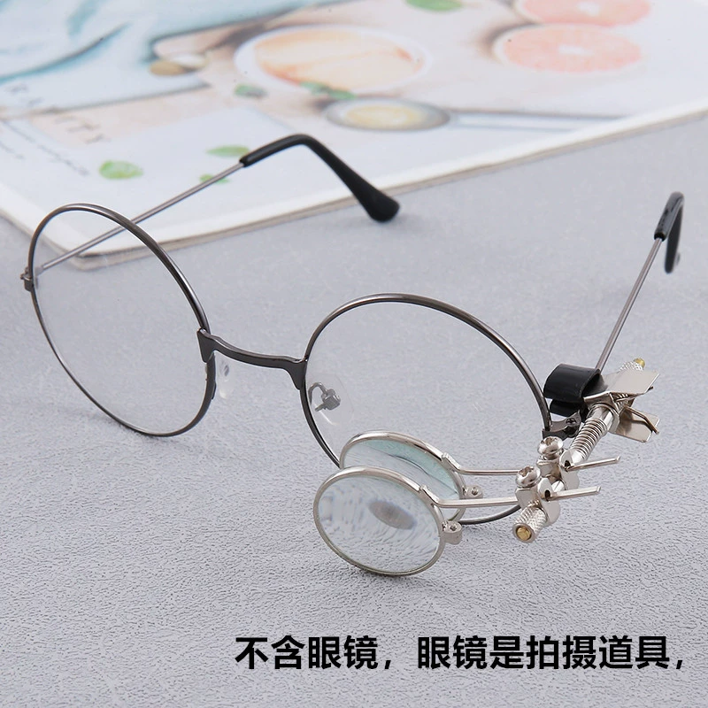 5 раз/10 раз очков зажим лупа HD стеклянные линзы ремонт часов механическая электронная плата портативная