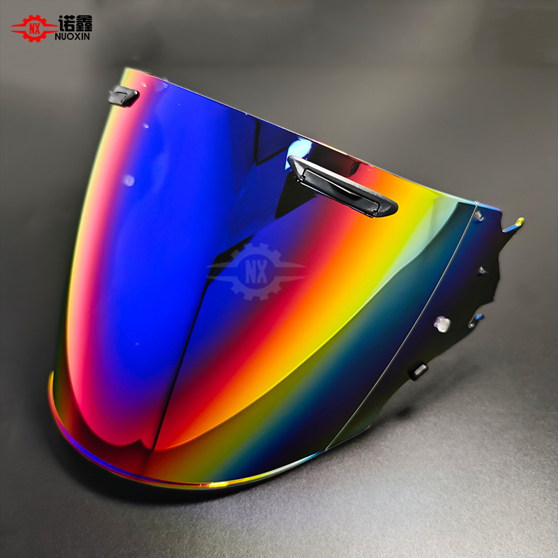 Suitable for Arai Vz-Ram Half Helmet, Three-Quarter Vas-Z Helmet Lens, Full-Face Helmet, Anti-Fog, Color-Changing, Day and Night