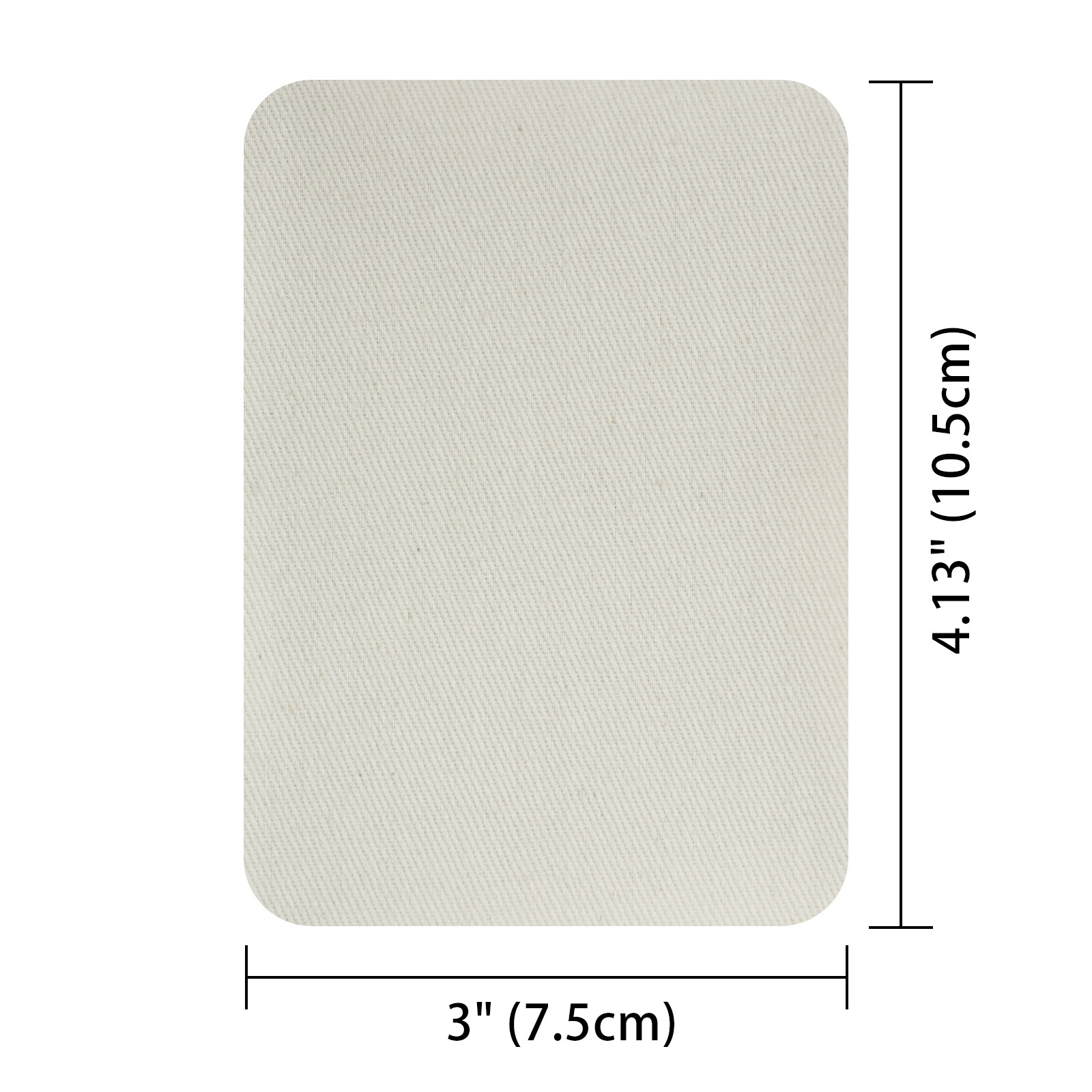 라이스 화이트 * 스퀘어 * 7.5*10.5