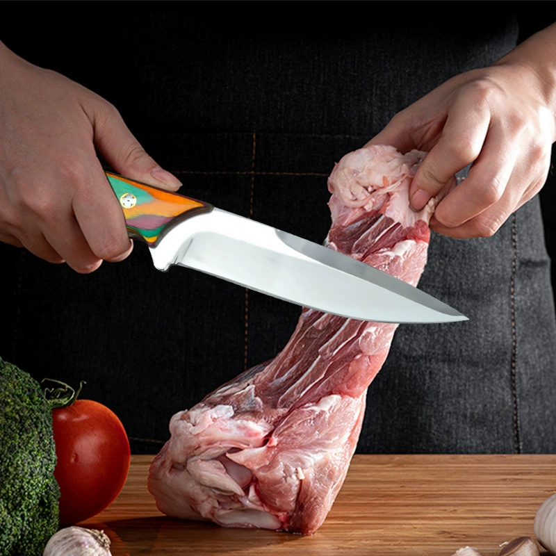 Кросс-бордер самый продаваемый ручной нож для мяса, нож для фруктов из нержавеющей стали, нож для барбекю на улице, разделка и филе, многофункциональный нож