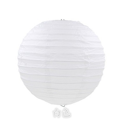 新品纸灯笼跨境货源圆形折叠吊顶布置热气球装饰用品DIY灯罩厂家
