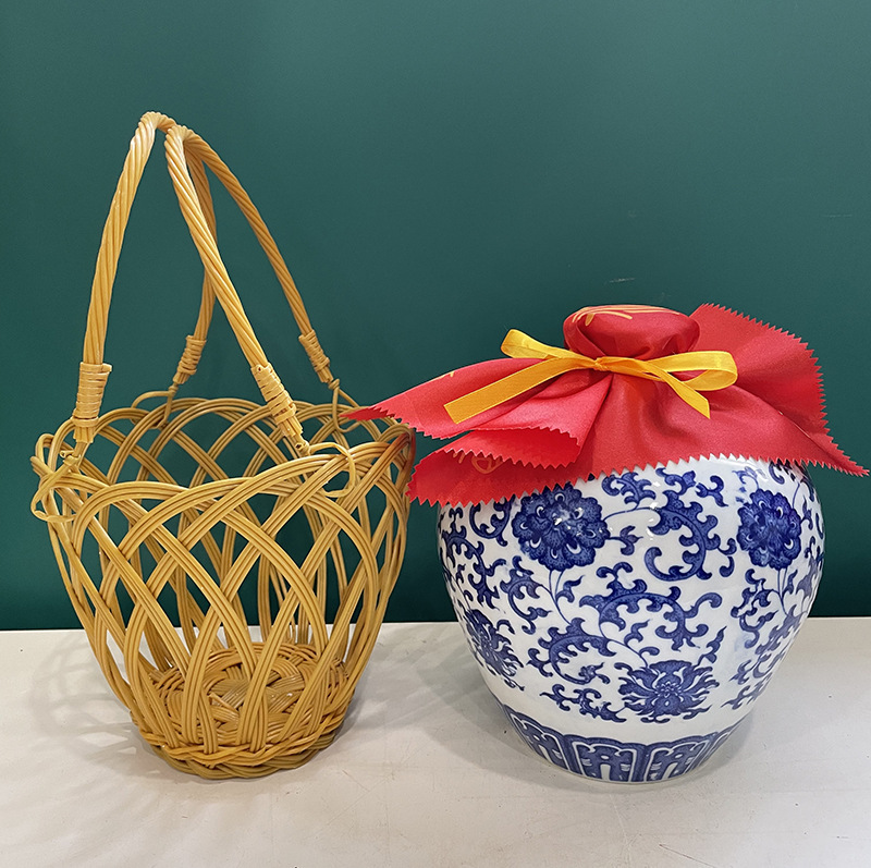 景德镇瓷器酒瓶5斤装散装白酒瓶空酒具青花瓷陶瓷酒瓶五斤酒坛子