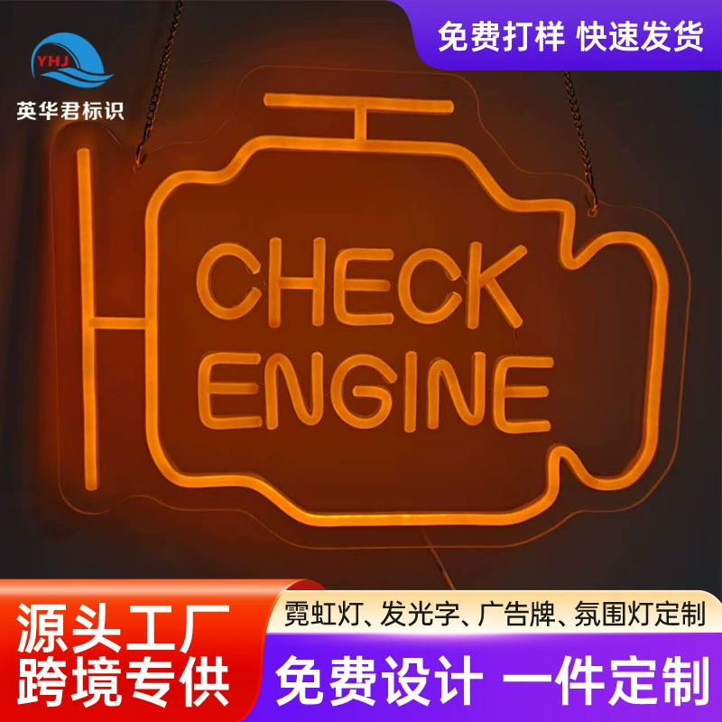 Световые буквы для трансграничной рекламы, подсветка, светодиодные рекламные вывески, декор для интерьера, USB