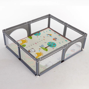 Children's Playpen Guardrail Cross-Border Baby Living Room Floor Crawling Toddler Fence Baby Indoor Crawling Mat
