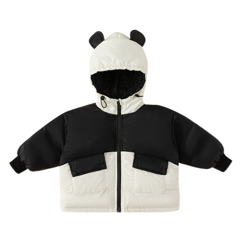 Youbao Ropa para niños Invierno Casual Niños y niñas 90 Chaqueta de plumón de pato blanco Chaqueta de plumón para niños DY82101