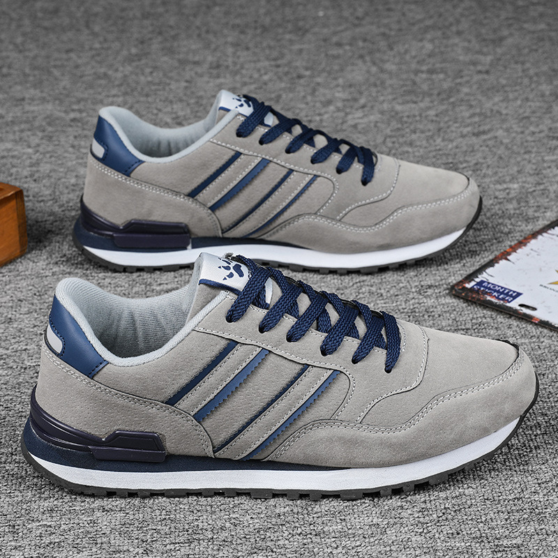 Zapatos de hombre zapatos deportivos moda versátil zapatos casuales resistentes al desgaste zapatos de carrera ligeros al aire libre zapatos transpirables zapatos de tamaño grande