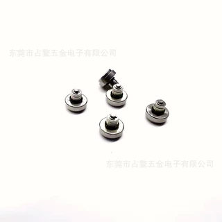 不锈钢防水按的 按键 黑色/银色 自动车床金属按钮 智能手表配件