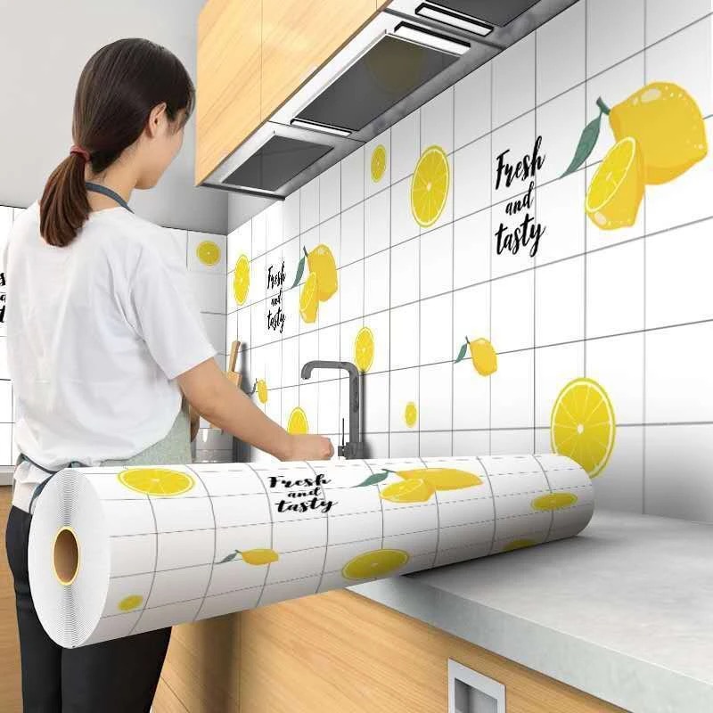 With glue-lemon