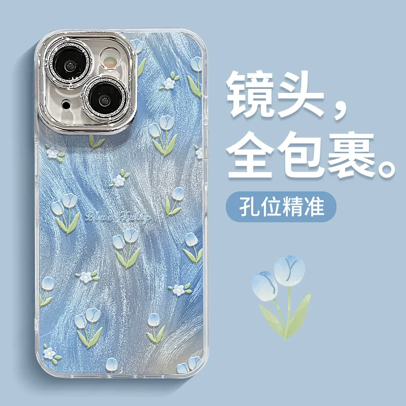 Apple, iPhone16, iPhone16 Pro, чехол для телефона, новый линз, защита от падения, 8