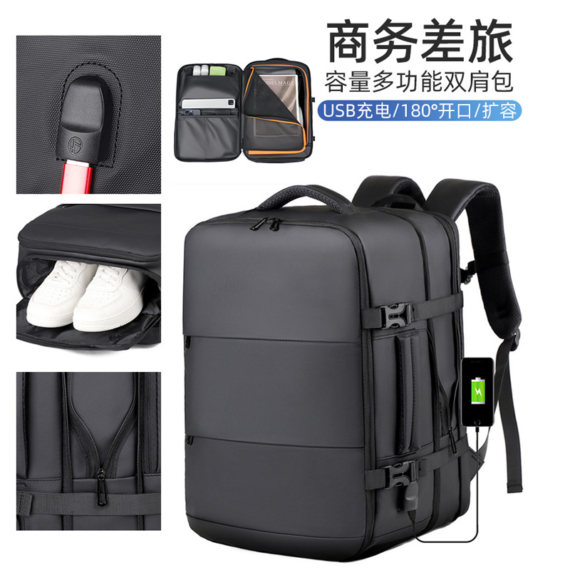 Capacious backpack
