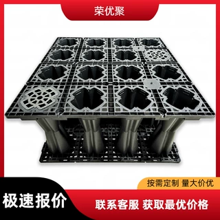 PP塑料雨水收集模块地埋式蓄水模块装置市政园林雨水回收系统智能