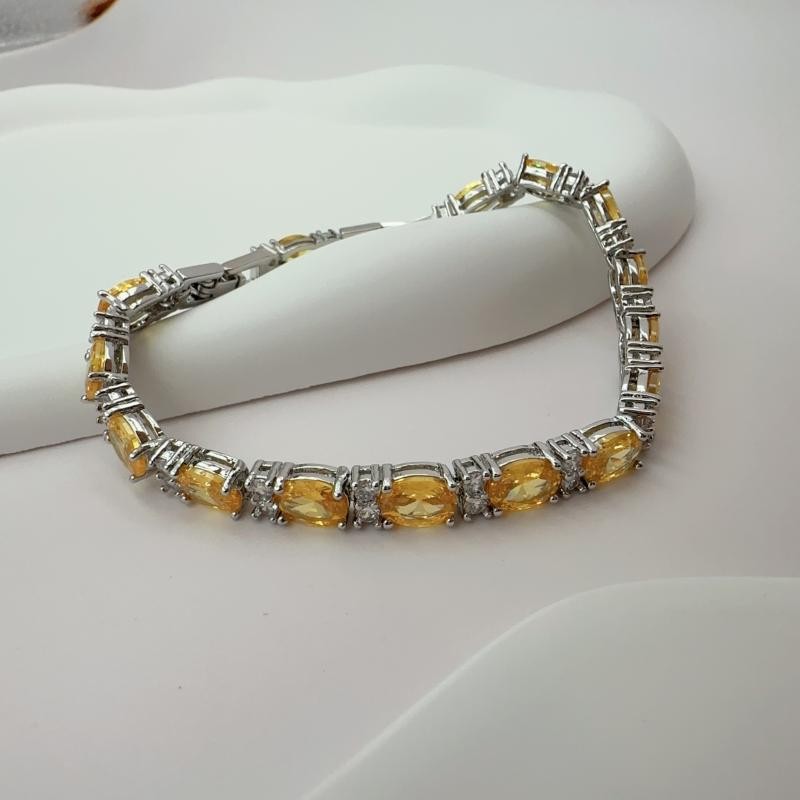 Cross-Border Hot-Selling Gold-Plated Women's Handmade Bracelets, Finely Inlaid Adjustable Fashion Bracelets, Dropshipping Jewelry Manufacturer