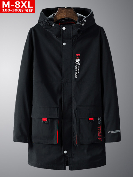 Men's demi-season universal trench coat