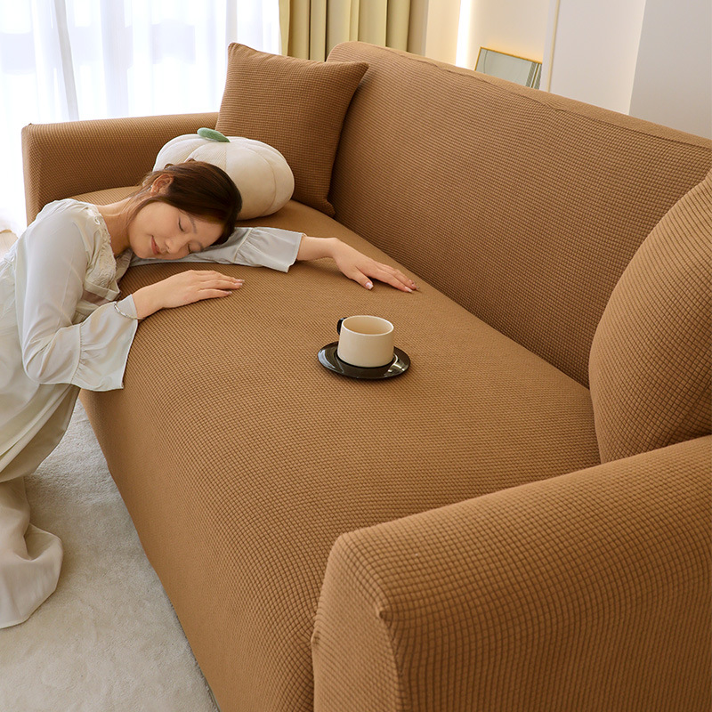 Sofá cubierta de cuatro estaciones general todo incluido tipo integrado sofá elástico perezoso cubierta de tela de cubierta de nuevo viejo sofá cubierta de tela