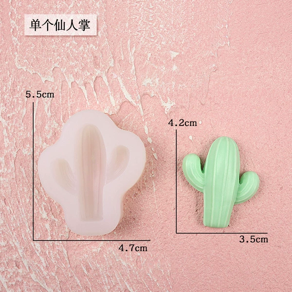 Silicone mold, cactus