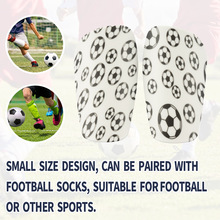 对称足球护腿板 Mini Shin Pads 足球训练用品护具护脚护胫装备
