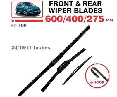 Suitable for Hyundai I10 Mk3 Ac3 2020-2024 24+16+11 N Line Wipers (Wiper) - hyundai-i10-mk3-ac3-2020-2024-241611