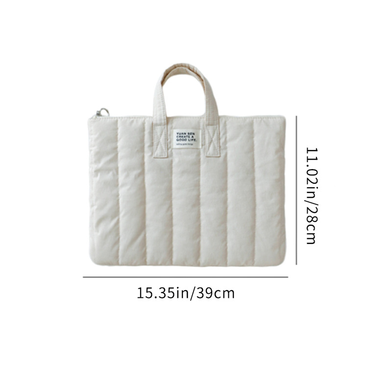 Moonlight White [내장 충격 방지 면] --- 11-15inch 컴퓨터에 적합