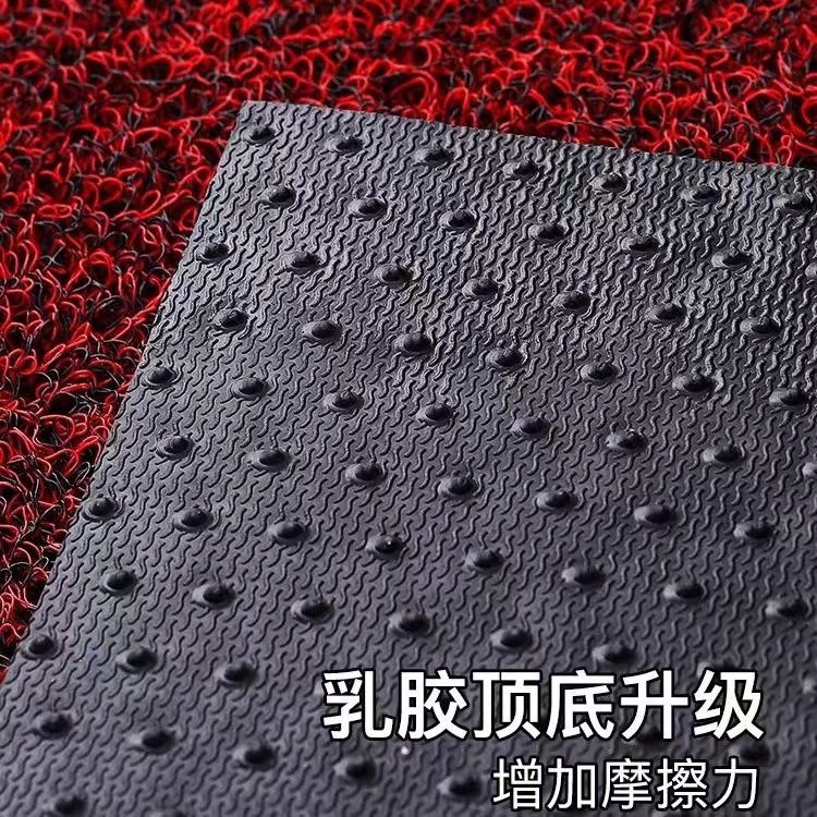 Suitable for thickened car floor mats, ultra-thick universal wire loop mats, freely cuttable, three-piece set for the whole car, all-season anti-slip mats