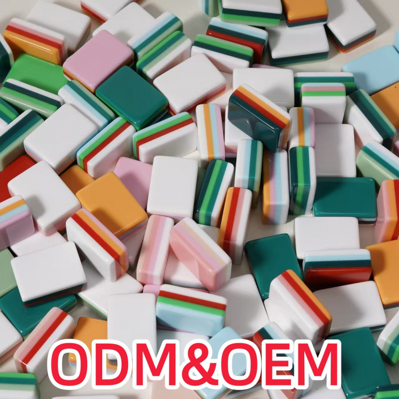 Blank acrylic mahjong tiles, wholesale, best-selling cross-border American mahjong, popular blank tiles