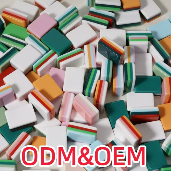 Blank acrylic mahjong tiles, wholesale, best-selling cross-border American mahjong, popular blank tiles