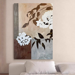 中古風復古裝飾畫玄關畫藝術壁畫侘寂風客廳沙發背景牆高級感掛畫