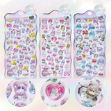 Радужная трехмерная наклейка, детская награда, мобильный телефон, наклейки, DIY, 3D