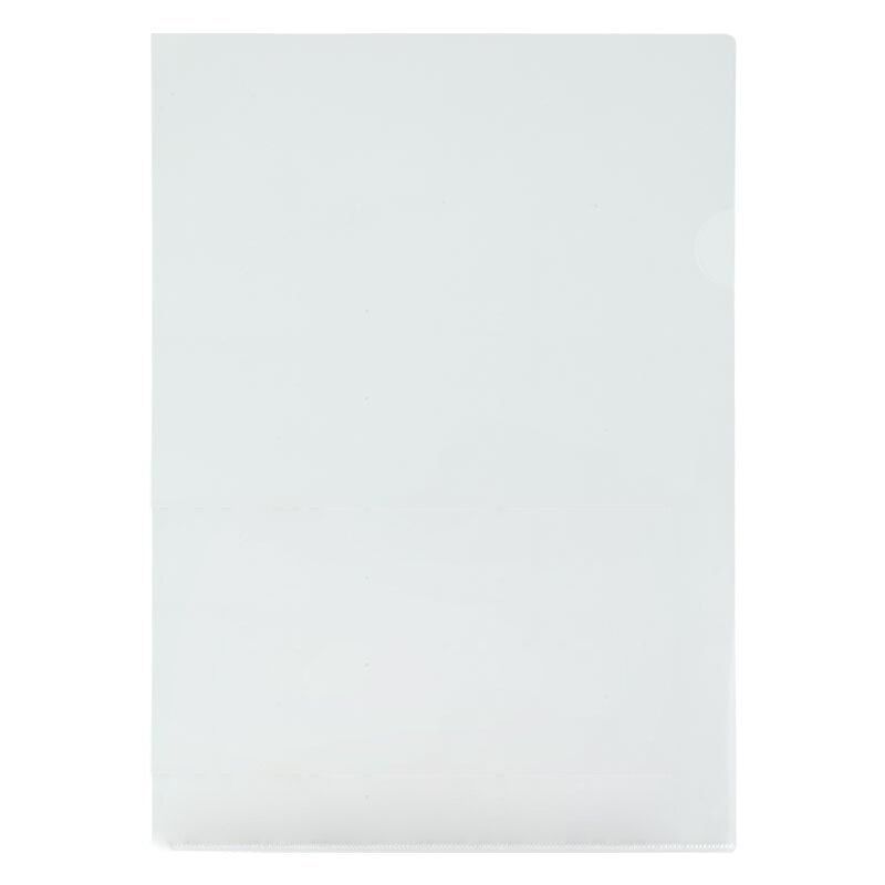 齐心(Comix) 二页文件套 A4 透明 E310 透明