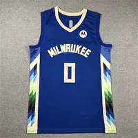 [23款雄鹿0蓝城市利拉德球衣23 Bucks Blue City Lillard jerseys]