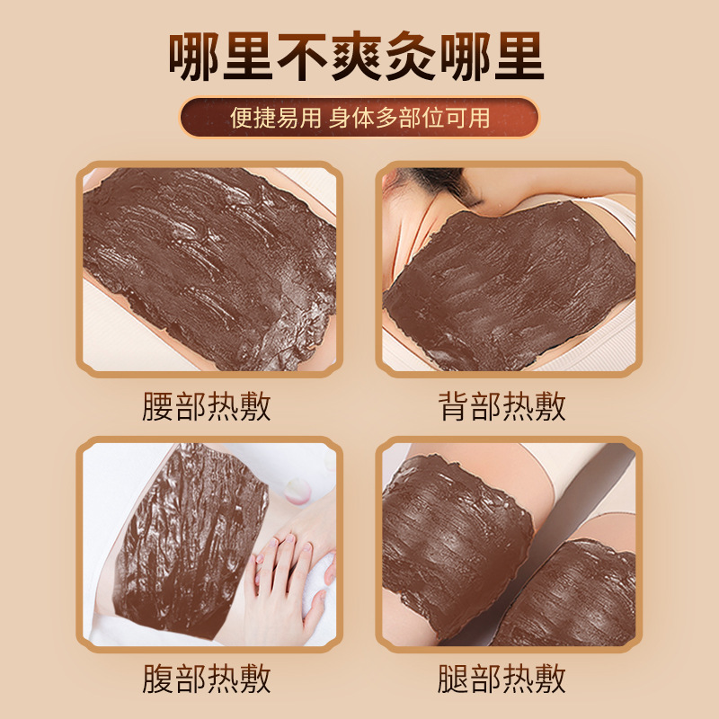 紅花泥灸膏 温灸膏 美容院専用 よもぎ 赤生姜 漢方泥膏 全身温湿布泥灸|undefined
