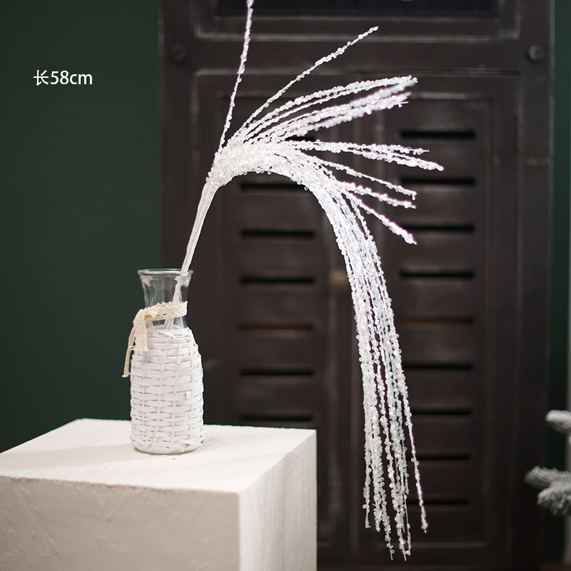 Navidad frutas rojas frutas blancas pinos imitación flores de Navidad decoración de Navidad accesorios colgantes de árbol de Navidad