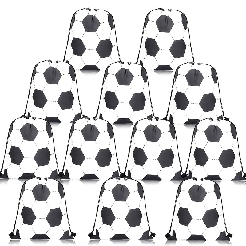 Spot Europa y los Estados Unidos venta deportiva dulces de fútbol fiesta bolsa de regalo poliéster hombro cordón de tracción bolsa de mochila