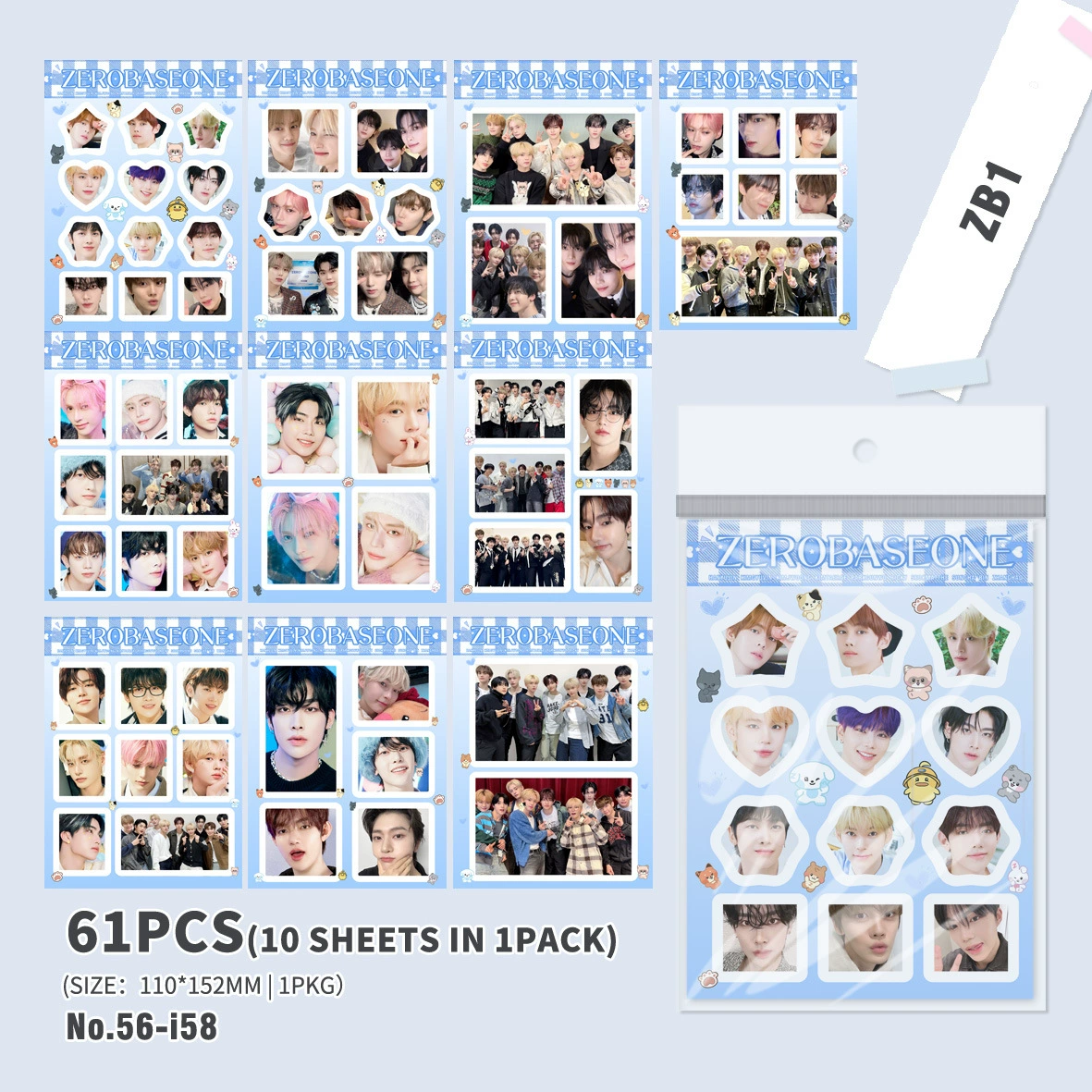 GIDLE STR EN itzy Seventeen Star Handbook Patch 10 Shots