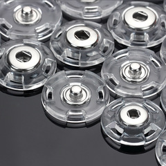 Hidden Mother & Child Buttons Knitwear Invisible Buttons Transparent Coat Buttons Anti-Slip Shirt Buttons Clothing Press Clips Accessory