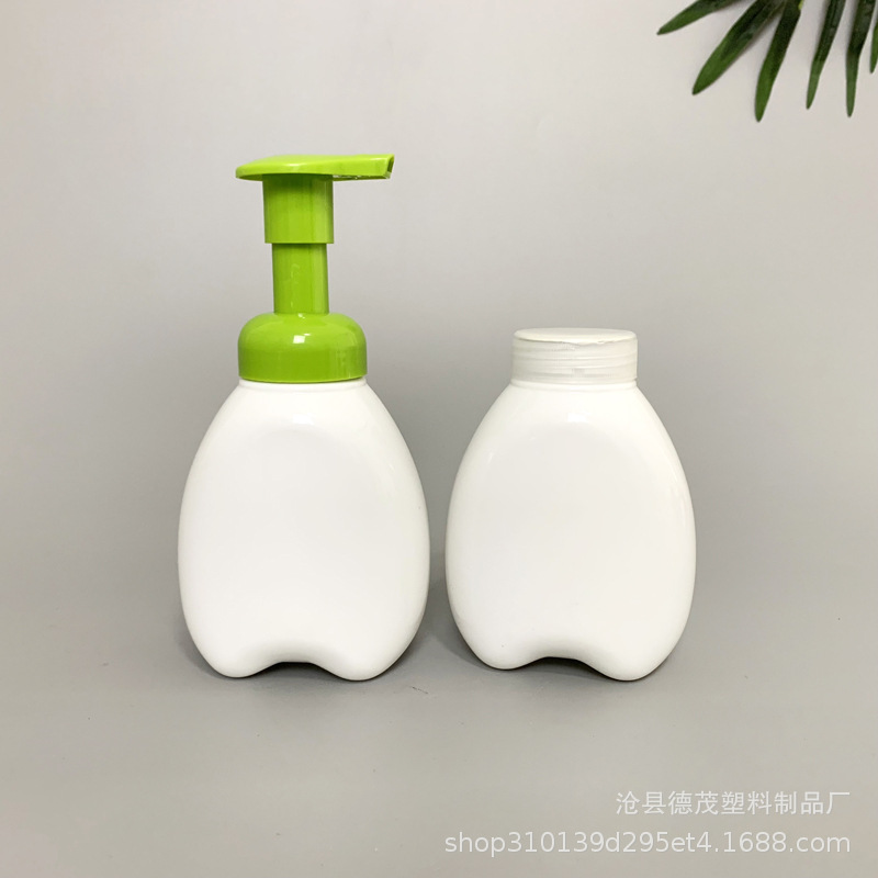 300ml 무스폼병 PET 거품손세정제병 어린이용 거품세정&케어 2in1병 세안제병