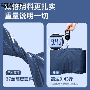 Inflatable Mattress Single-person Double-person Floor-laying Thickened Automatic Household Three-layer Folding Bed Self-inflatable Air Cushion Bed