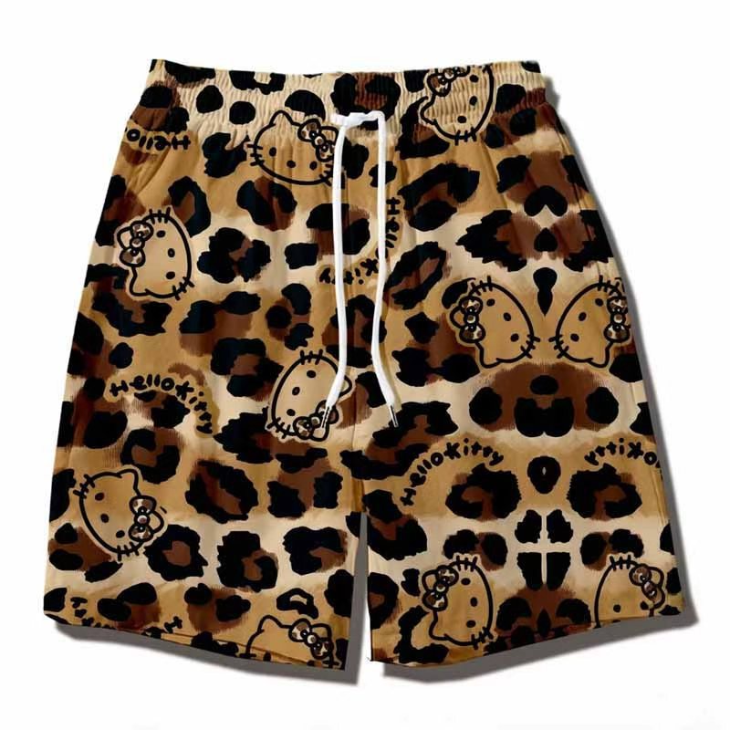 【Can Be Shipped Individually】2026 Cartoon Hello Kitty Shorts Summer Unisex Couple Versatile Beach Shorts Cute 【Can Be Shipped Individually】2026 Cartoon Hello Kitty Shorts Summer Unisex Couple Versatile Beach Shorts Cute