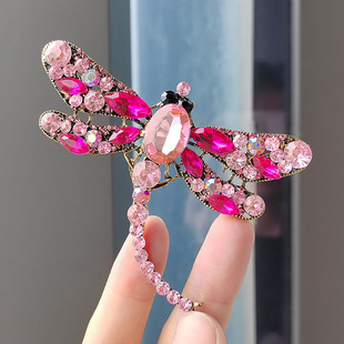 Aliexpress Popular Animal Brooch, Fashionable and Versatile Retro Dragonfly Brooch, Clothing Pin Wholesale
