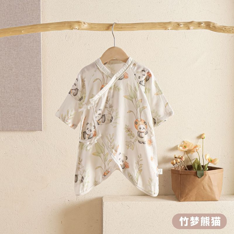 贝安悦50支a类竹棉新生儿衣服四季宝宝连体衣哈衣蝴蝶衣爬服抗菌|undefined