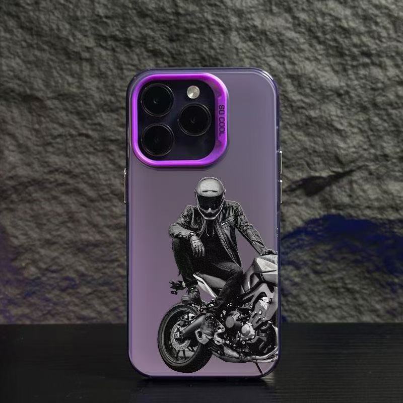 Nueva locomotora europea y americana para iPhone 16 funda para teléfono móvil Apple 15promax/14/13pro12 personalidad 11X