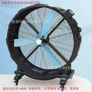 Industrial Permanent Magnet Movable Large Fan Commercial Workshop Warehouse Factory Outdoor Stadium Gym Fan