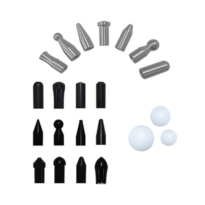 汽车凹陷可换头撬棍汽车钣金凹陷头冰雹坑撬杆套装E18