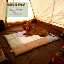 新款高颜值狗狗垫子户外露营便携式防水宠物垫宠物用品江苏供应商