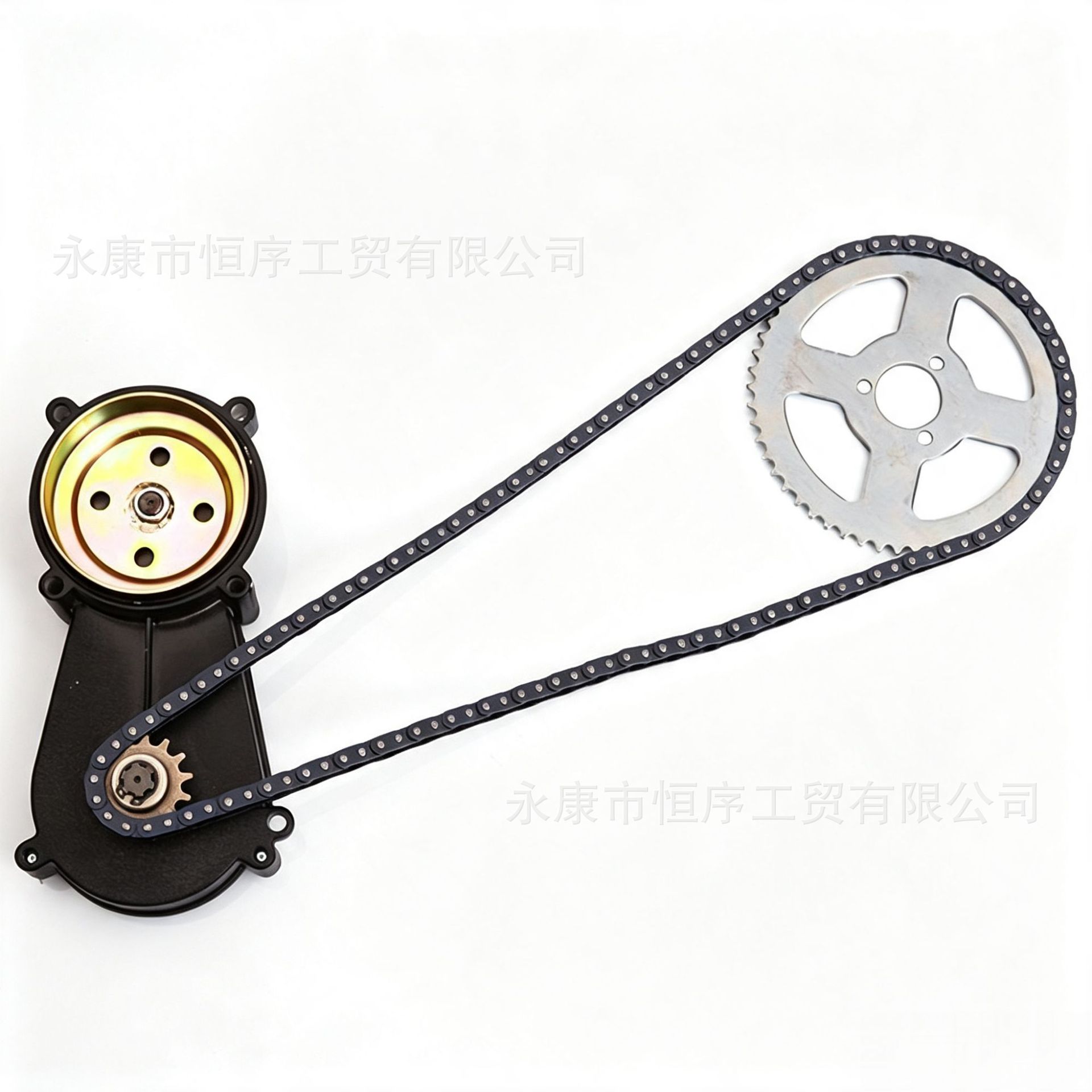 Mini Motorcycle Accessories Xiaoliya Sports Car T8F Transmission Chain Sprocket Suitable for 47-49Cc Chain Set