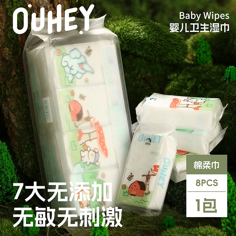 Удобная ручная чистка рук и рта ребенка