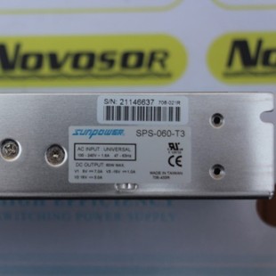SUNPOWER SwiTching Power Supply SPS-s060-48 SPS-060-T3