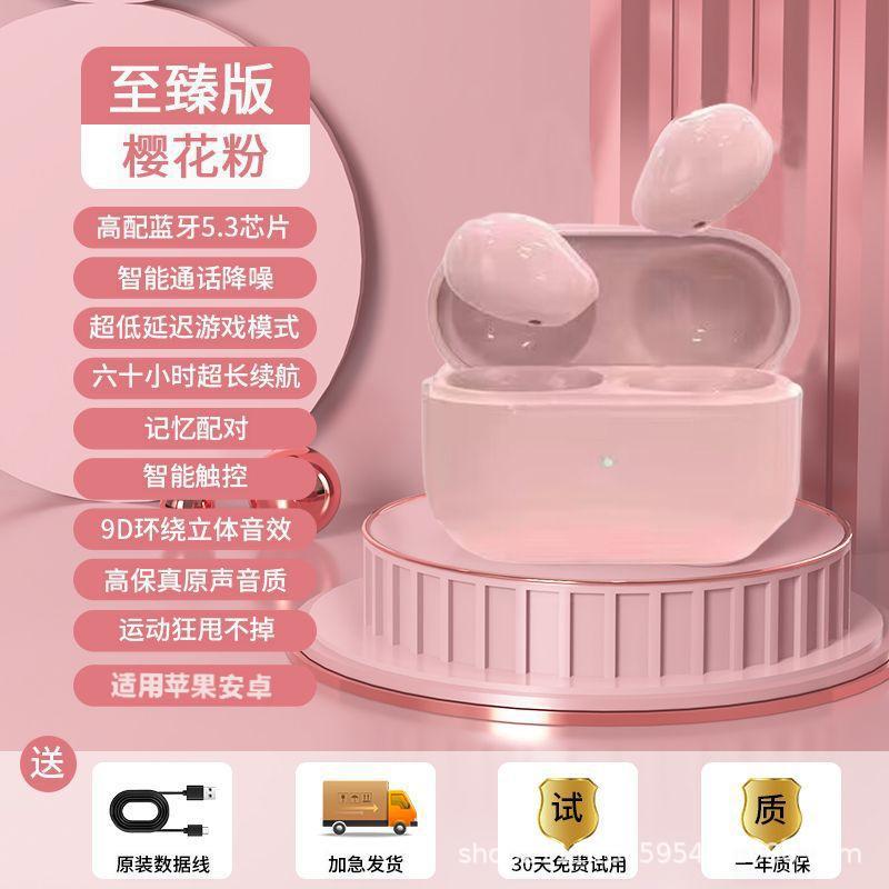 Nuevos auriculares mini Bluetooth tipo auricular no parpadeante auriculares visibles juegos sin retraso estéreo binaural universal